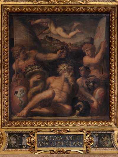 Allegorie von Cortona und Montepulciano von Giorgio Vasari